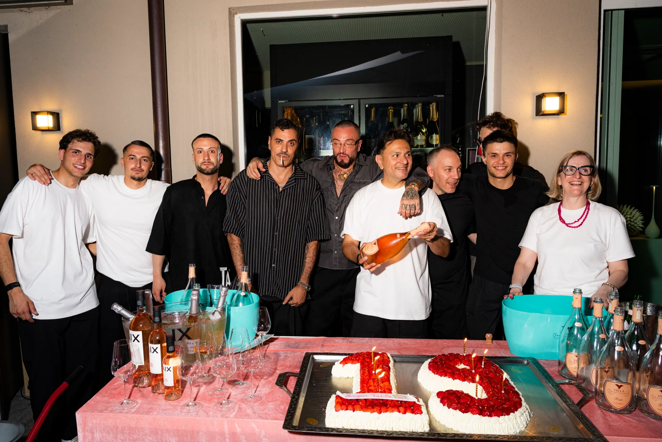 La squadra di Tabla al completo